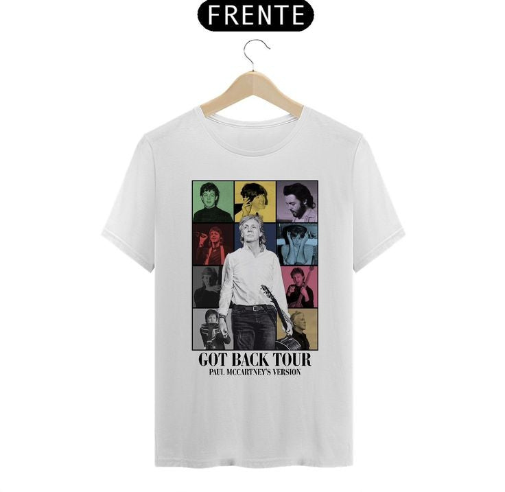 Camiseta Paul McCartney Got back tour
