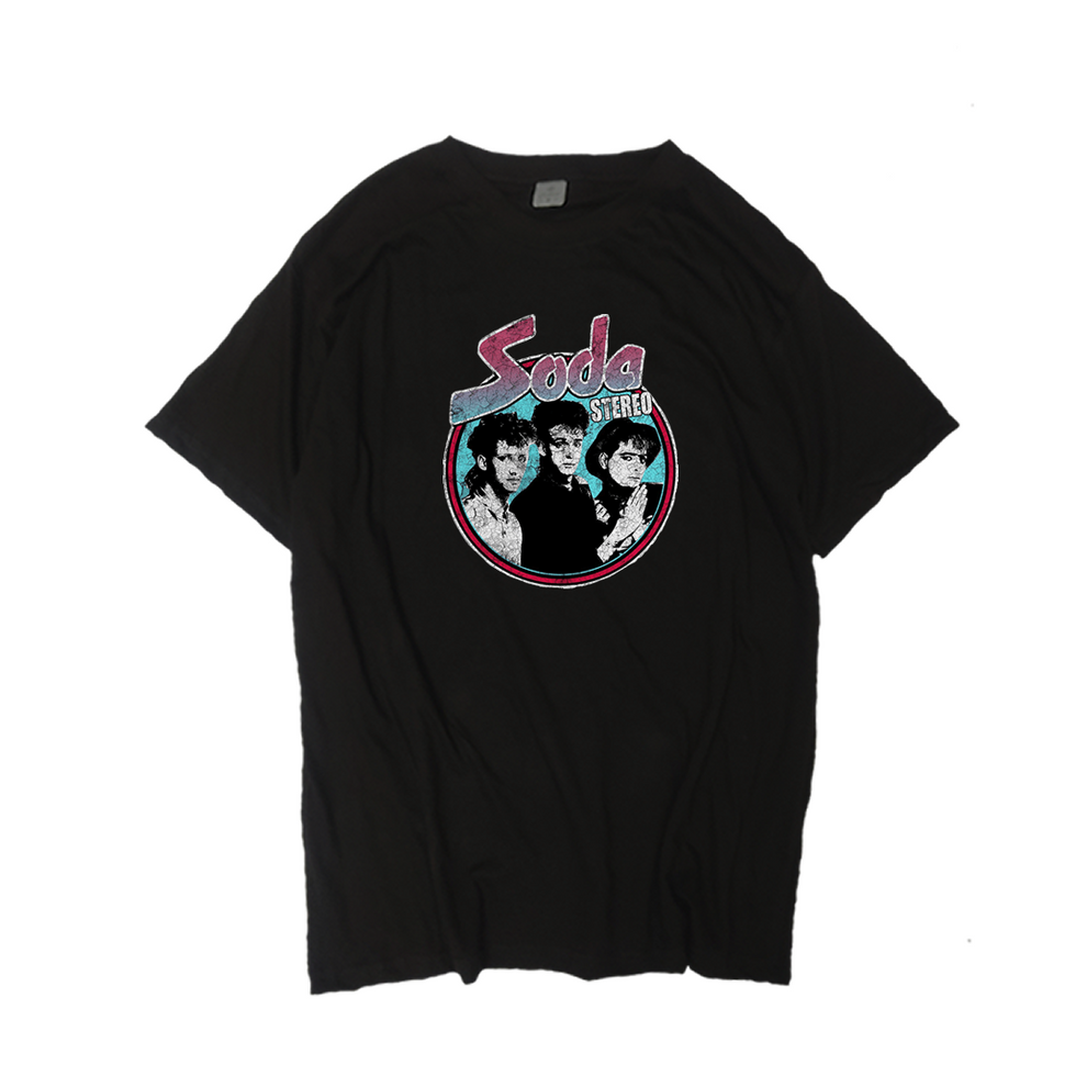 🎶⚡ CAMISETA SODA STEREO – DE MÚSICA LIGERA 🔥🖤