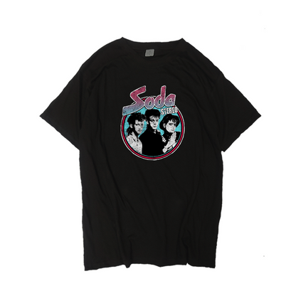 🎶⚡ CAMISETA SODA STEREO – DE MÚSICA LIGERA 🔥🖤