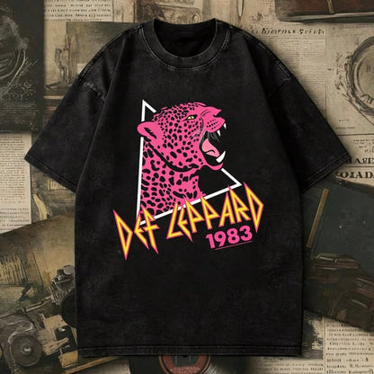 🐆🔥 CAMISETA DEF LEPPARD – EL ROCK NUNCA PASA DE MODA 🎸⚡