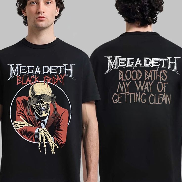🎸☢️ CAMISETA MEGADETH – SYMPHONY OF DESTRUCTION☢️🎸