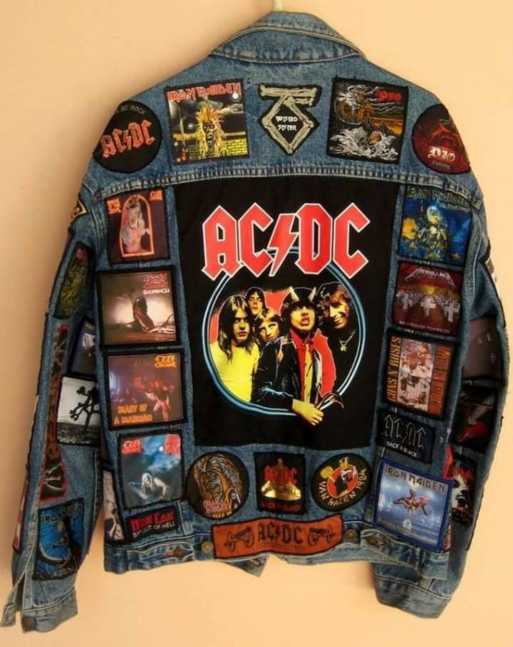 🔥 CHAQUETA JEAN AC/DC - POWER UP WORLD TOUR