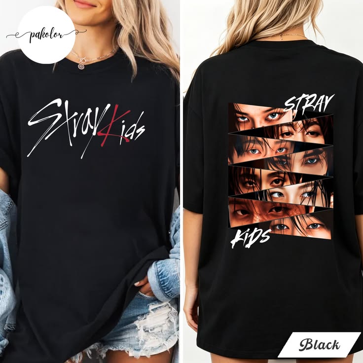 👕🖤 CAMISETA STRAY KIDS – EL ESTILO QUE TODO STAY QUIERE 🔥✨
