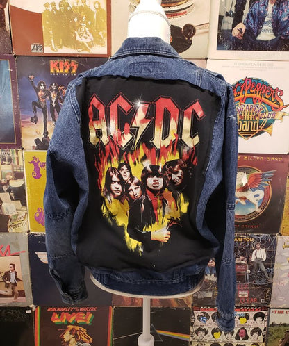 🔥 CHAQUETA JEAN AC/DC - POWER UP WORLD TOUR
