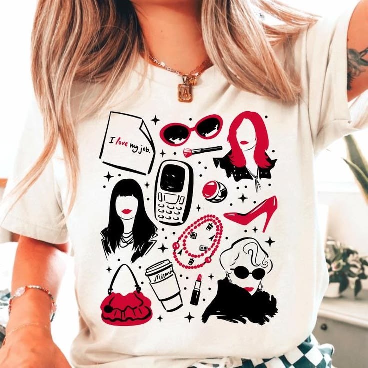 👠 ☕ CAMISETA EL DIABLO VISTE A LA MODA  – RUNWAY EDITORIAL ☕ 👠
