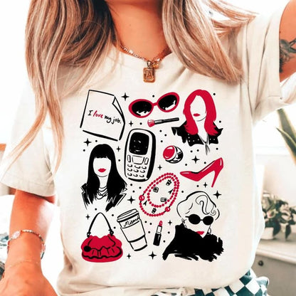👠 ☕ CAMISETA EL DIABLO VISTE A LA MODA  – RUNWAY EDITORIAL ☕ 👠