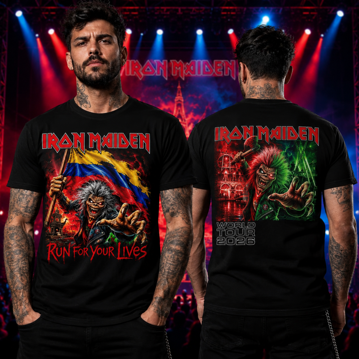 Camiseta Iron Maiden