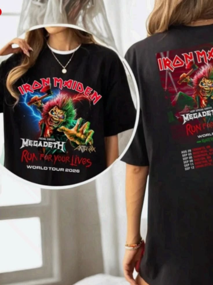 Camiseta Iron Maiden