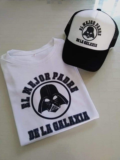 👑🖤 COMBO PAPÁ – CAMISETA + GORRA 🔥✨
