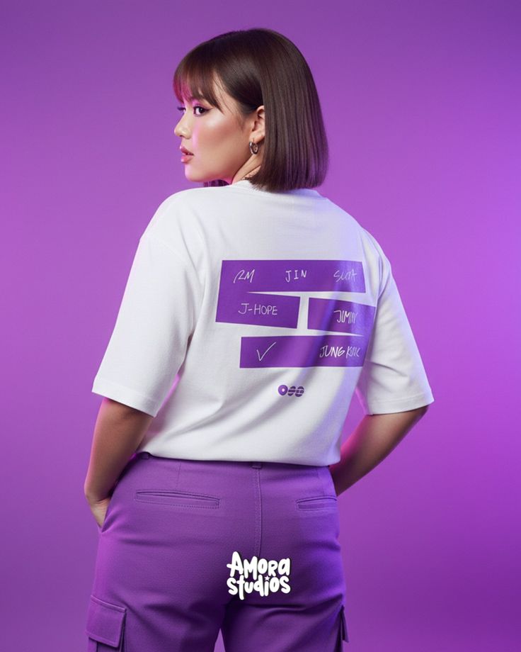 💜🎤 CAMISETA BTS – 2026 WORLD TOUR (BOGOTÁ) 🔥🌍