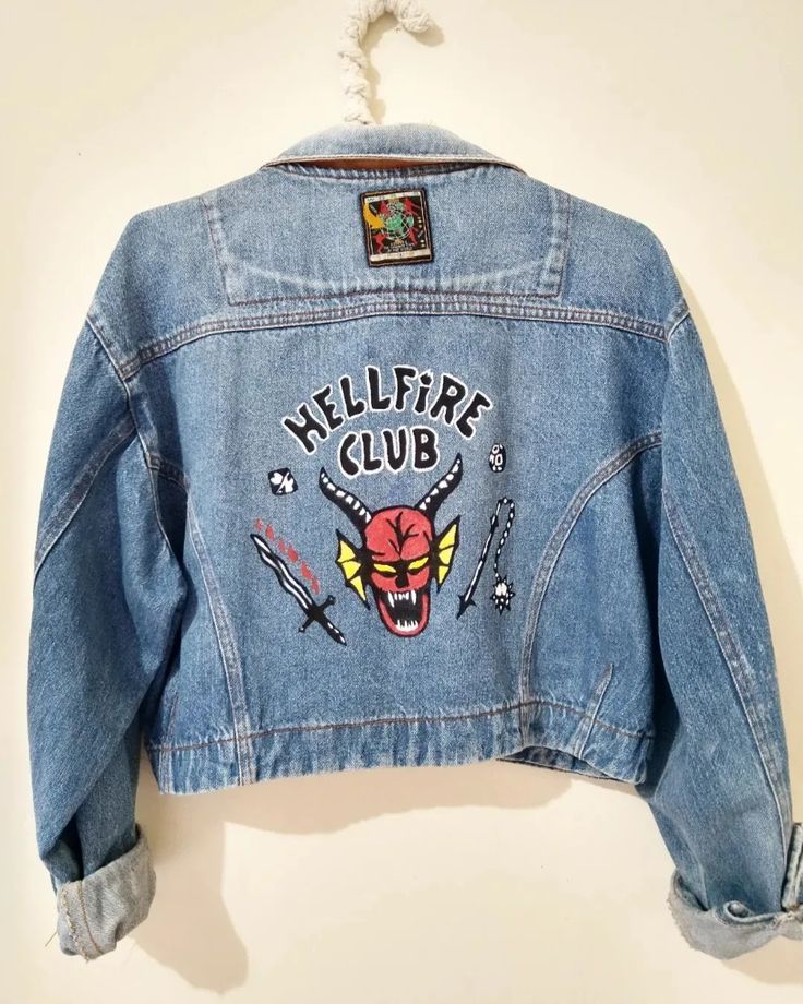 🧥⚡ Chaqueta Jean Stranger Things