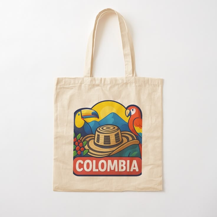 🇨🇴🛍️ TOTE BAG COLOMBIA – EL ACCESORIO MUNDIALISTA ⚽🔥