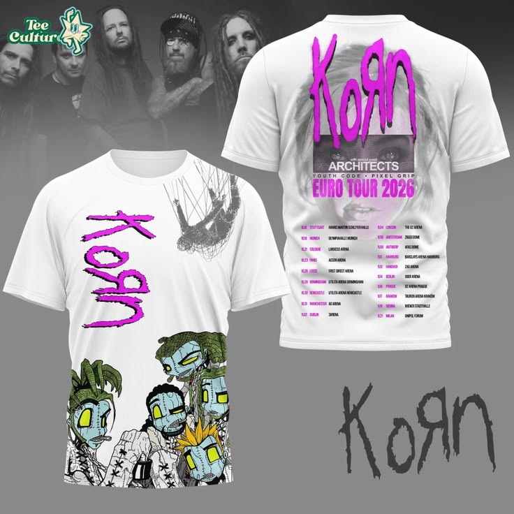 🎸🔥 CAMISETA KORN – UNTOUCHABLE METAL EDITION 🔥🎸