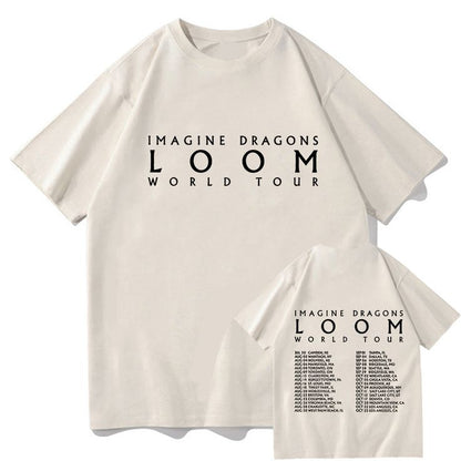 🔥 CAMISETA IMAGINE DRAGONS - LOOM WORLD TOUR 2025