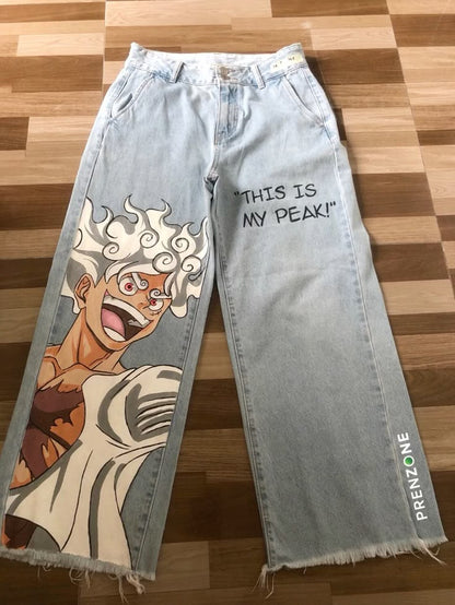 🏴‍☠️🔥 PANTALÓN JEAN ONE PIECE – EL ESTILO DE UN VERDADERO NAKAMA ⚓✨