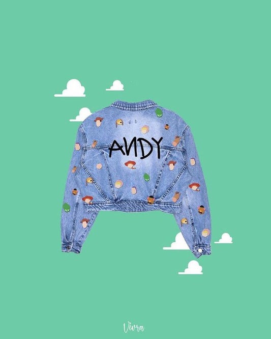 🤠🧥 CHAQUETA JEAN TOY STORY – DENIM NOSTALGIA 🔥🚀