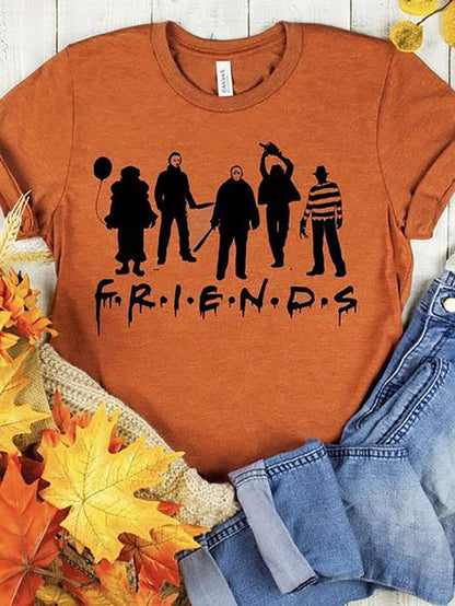 🎃👕 CAMISETA HALLOWEEN – EL TERROR NUNCA PASA DE MODA 🔪🔥