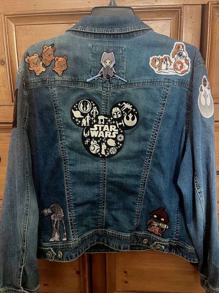 🌌🧥 CHAQUETA JEAN THE MANDALORIAN – THIS IS THE WAY 🔥⚔️