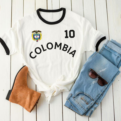 🇨🇴⚽ CAMISETA COLOMBIA – PASIÓN TRICOLOR 🔥💛💙❤️