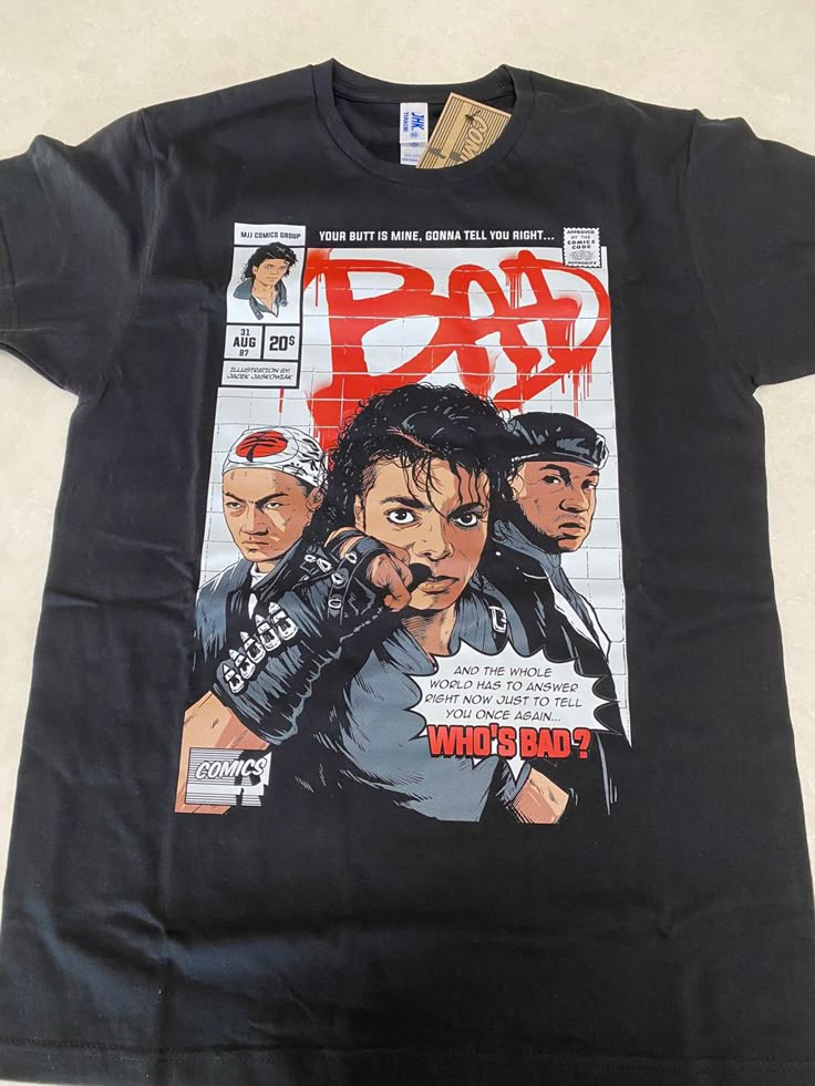 🕺🔥 CAMISETA MICHAEL JACKSON – EDICIÓN ÍCONO DEL POP 👑✨