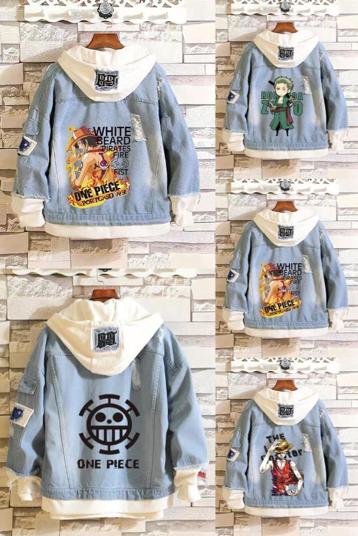 🧥🏴‍☠️ CHAQUETA JEAN ONE PIECE – ELBAPH | LA AVENTURA HECHA OUTFIT ⚔️✨