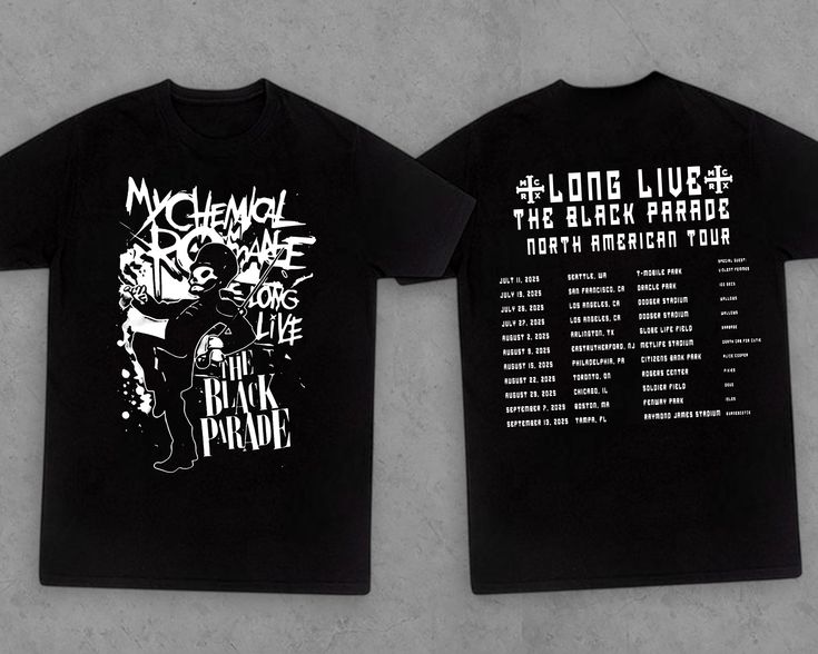 🖤🎸Camiseta oficial  My Chemical Romance