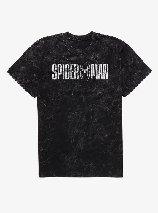 🕷️👕 CAMISETA ACID WASH SPIDER-MAN – EL ESTILO VINTAGE DEL HÉROE MÁS ICÓNICO ❤️🔥
