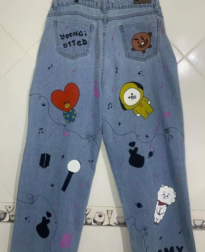 💜👖 PANTALÓN JEAN BTS – 2026 WORLD TOUR (BOGOTÁ) 🌍🔥