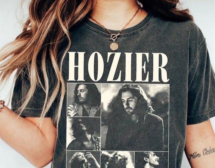 Camiseta Acid Wash Hozier