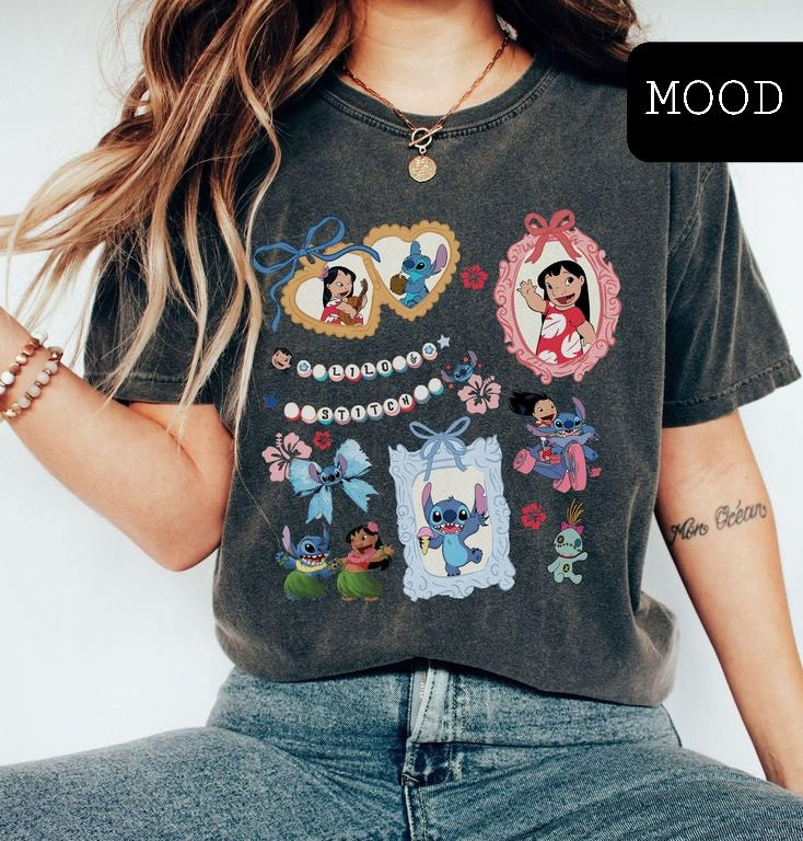 Camiseta Acid Wash Stitch