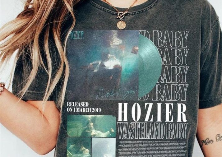 Camiseta Acid Wash Hozier