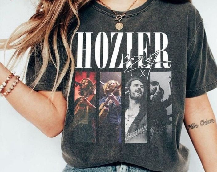 Camiseta Acid Wash Hozier