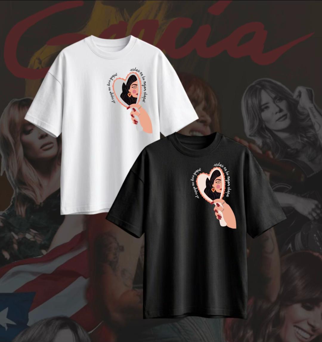 🎶✨ CAMISETA KANY GARCÍA – MÚSICA QUE SE SIENTE 🖤🔥