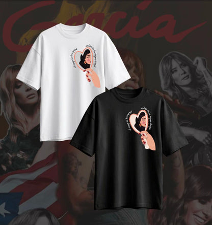 🎶✨ CAMISETA KANY GARCÍA – MÚSICA QUE SE SIENTE 🖤🔥