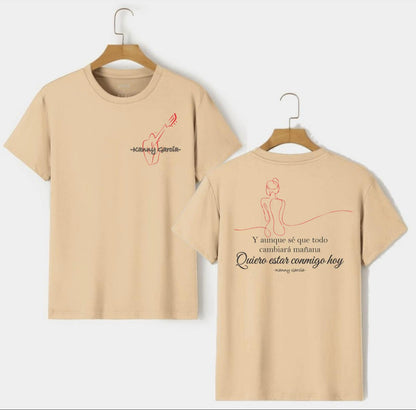 🎶✨ CAMISETA KANY GARCÍA – MÚSICA QUE SE SIENTE 🖤🔥
