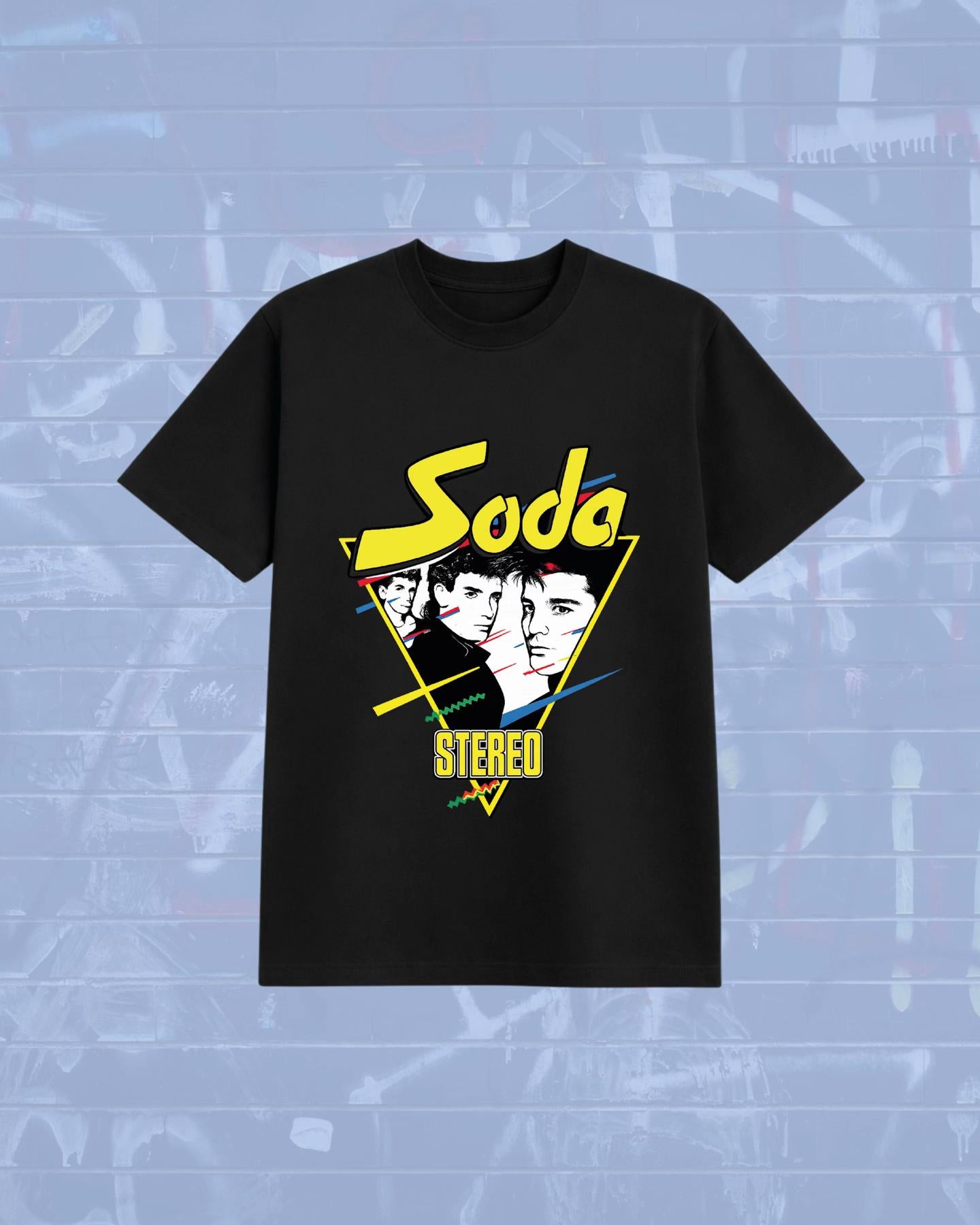 🎶⚡ CAMISETA SODA STEREO – DE MÚSICA LIGERA 🔥🖤