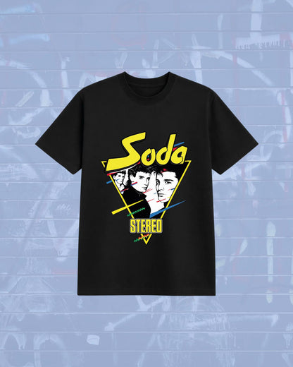 🎶⚡ CAMISETA SODA STEREO – DE MÚSICA LIGERA 🔥🖤