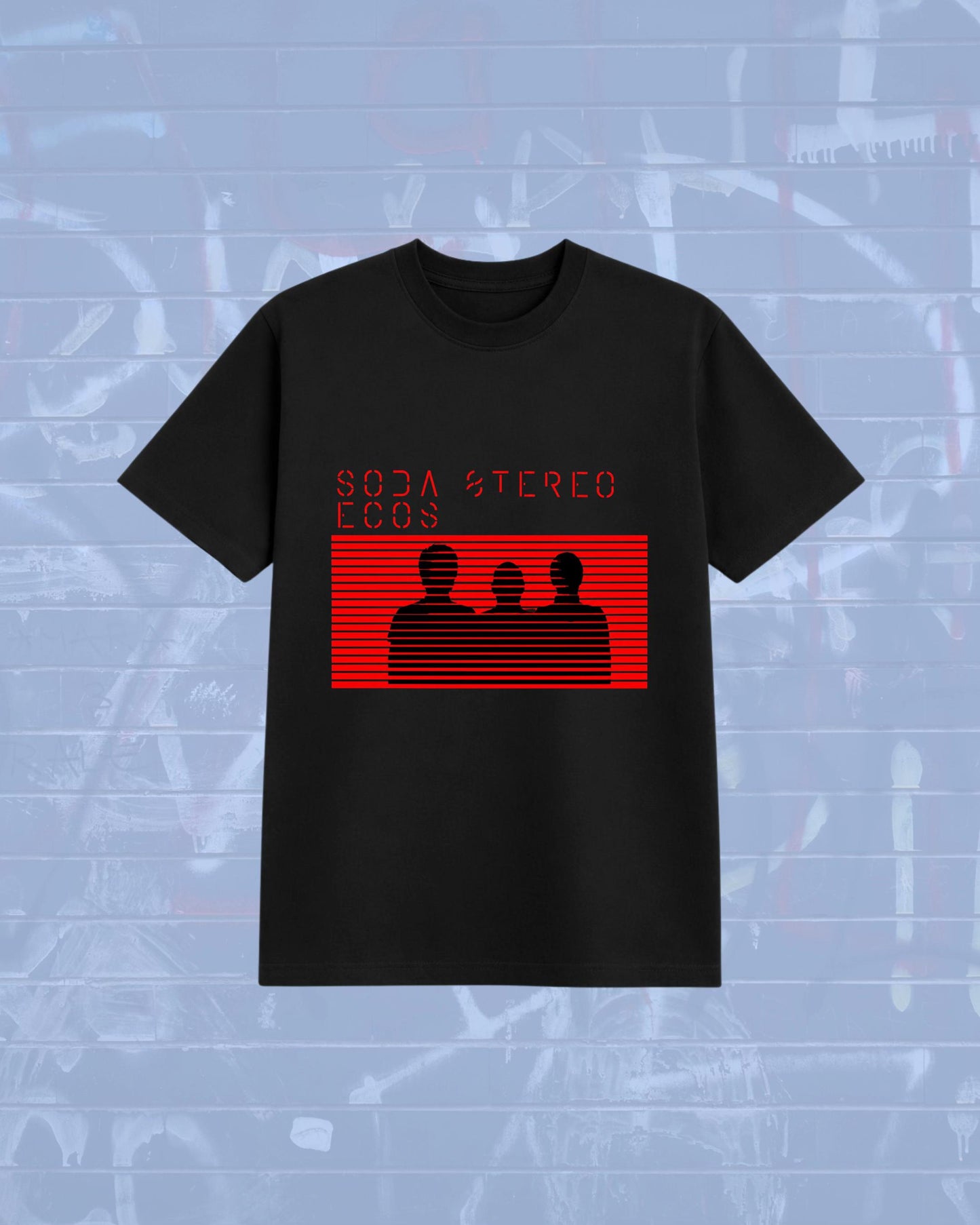 🎶⚡ CAMISETA SODA STEREO – DE MÚSICA LIGERA 🔥🖤