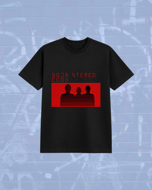 🎶⚡ CAMISETA SODA STEREO – DE MÚSICA LIGERA 🔥🖤