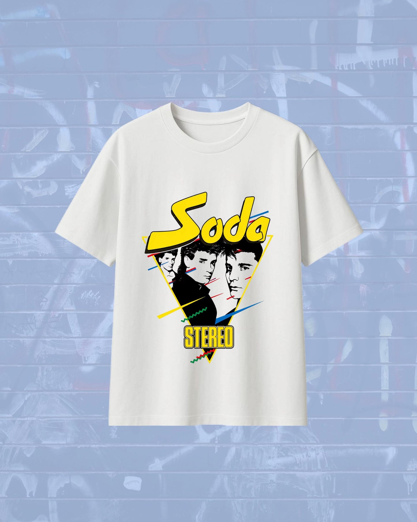 🎶⚡ CAMISETA SODA STEREO – DE MÚSICA LIGERA 🔥🖤