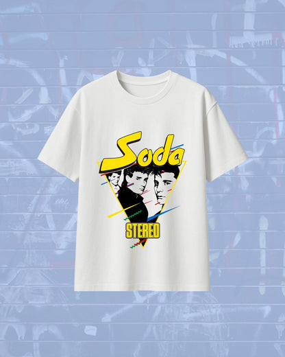 🎶⚡ CAMISETA SODA STEREO – DE MÚSICA LIGERA 🔥🖤