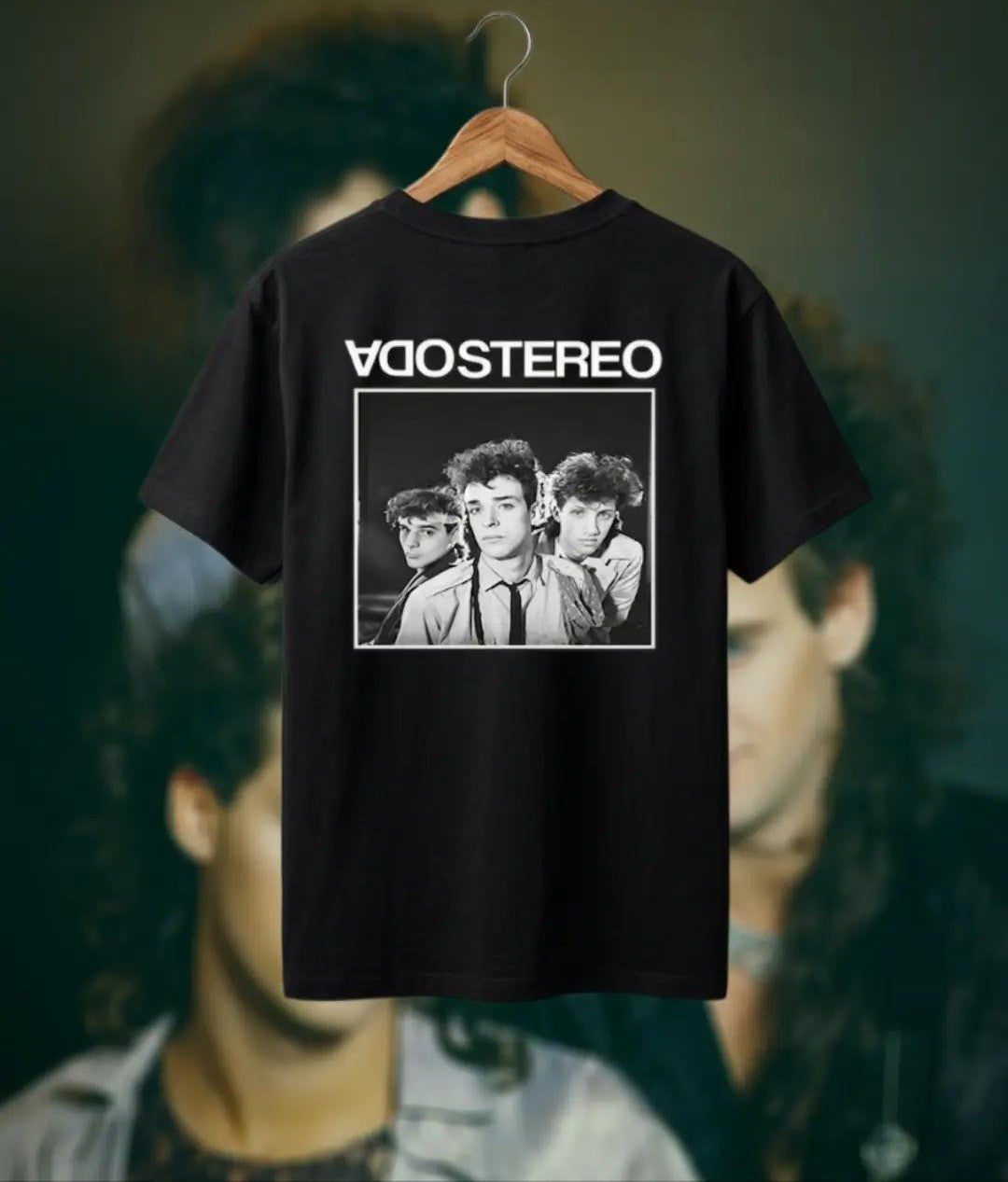 🎶⚡ CAMISETA SODA STEREO – DE MÚSICA LIGERA 🔥🖤