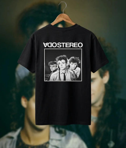 🎶⚡ CAMISETA SODA STEREO – DE MÚSICA LIGERA 🔥🖤