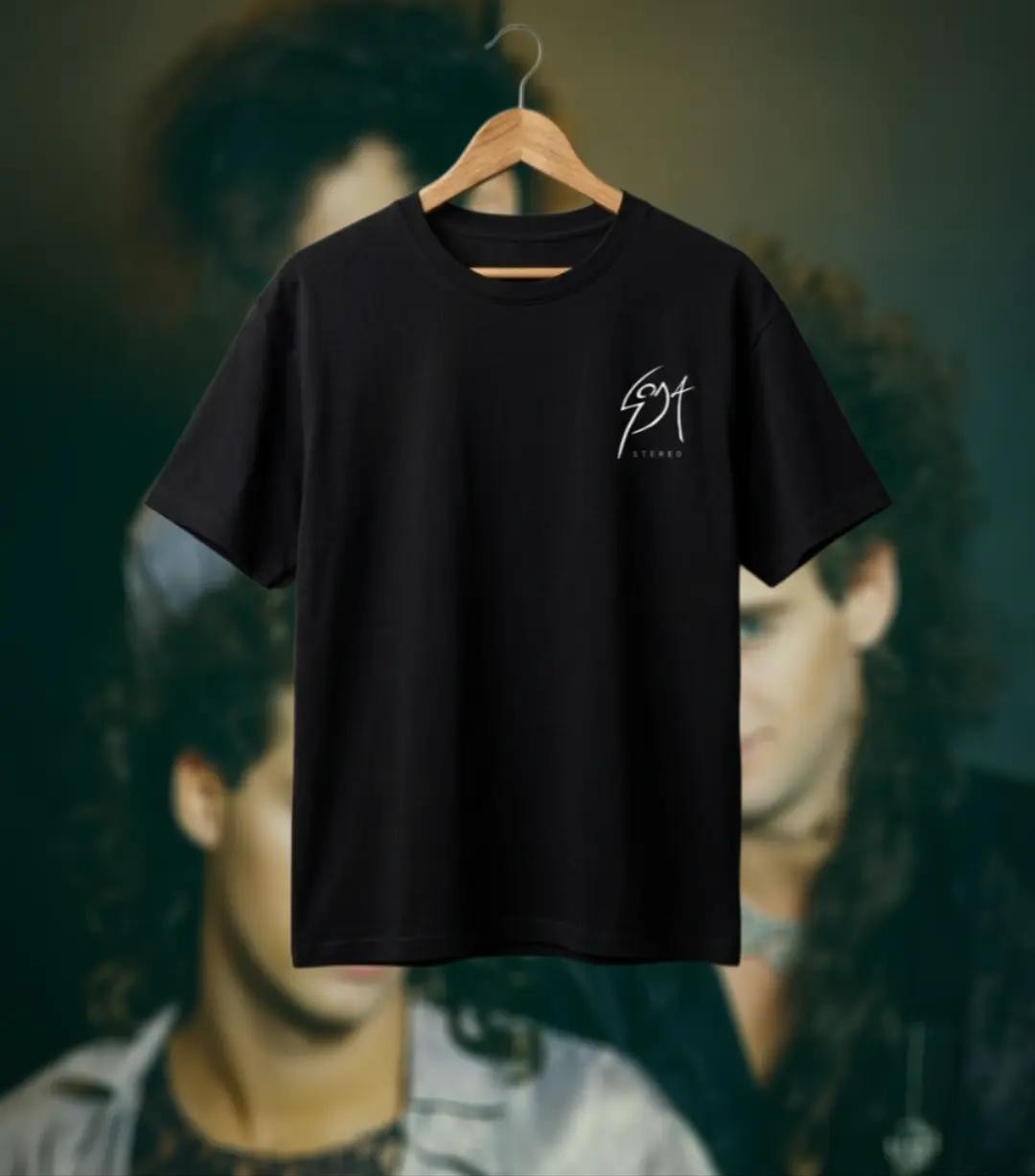 🎶⚡ CAMISETA SODA STEREO – DE MÚSICA LIGERA 🔥🖤