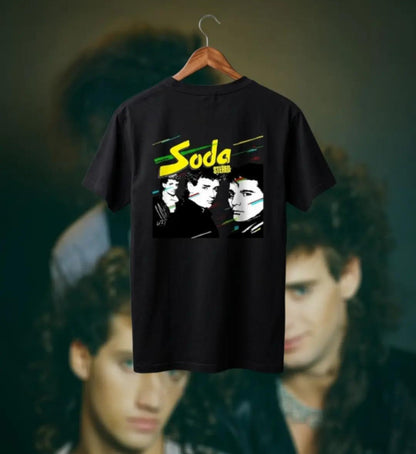 🎶⚡ CAMISETA SODA STEREO – DE MÚSICA LIGERA 🔥🖤