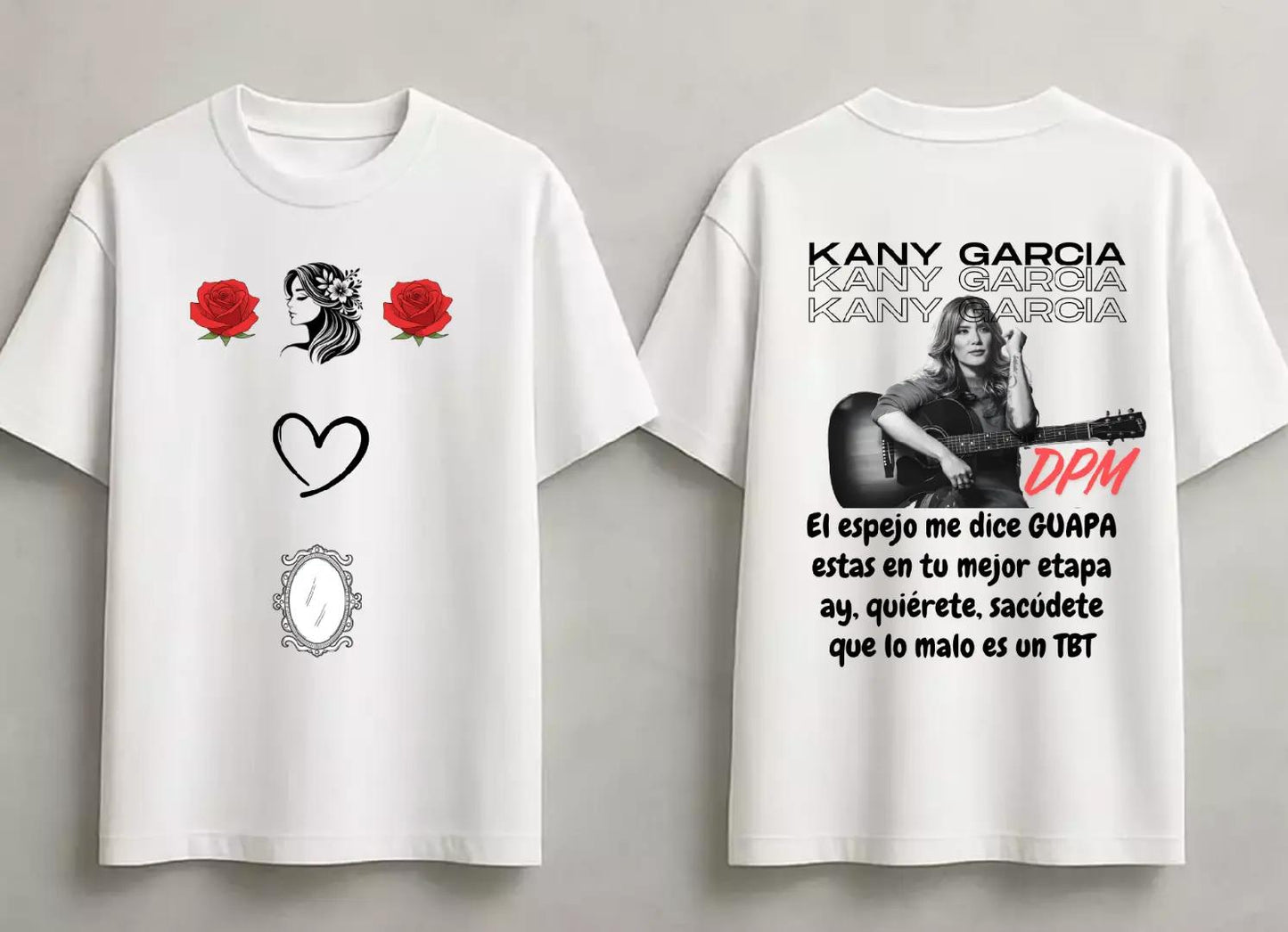 🎶✨ CAMISETA KANY GARCÍA – MÚSICA QUE SE SIENTE 🖤🔥