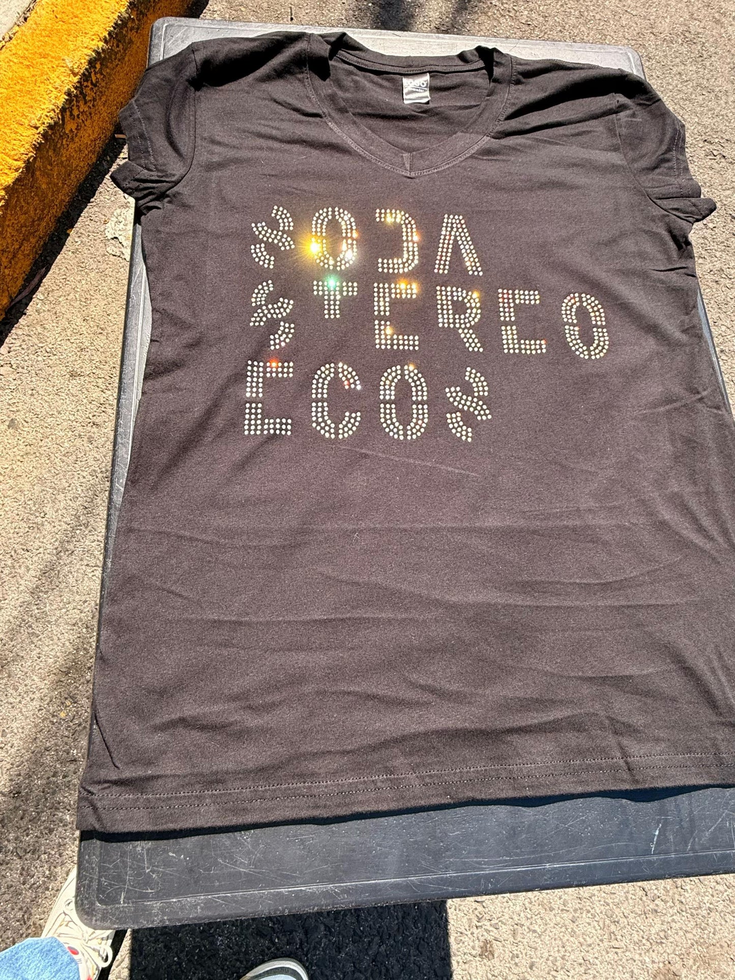 🎶⚡ CAMISETA SODA STEREO – DE MÚSICA LIGERA 🔥🖤