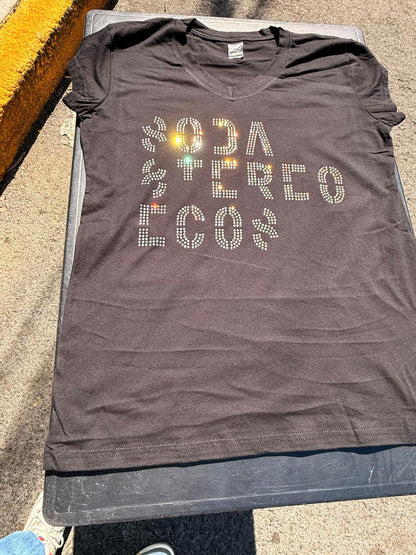 🎶⚡ CAMISETA SODA STEREO – DE MÚSICA LIGERA 🔥🖤
