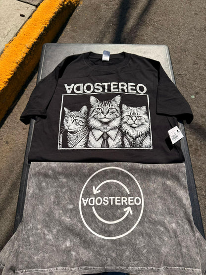 🎶⚡ CAMISETA SODA STEREO – DE MÚSICA LIGERA 🔥🖤