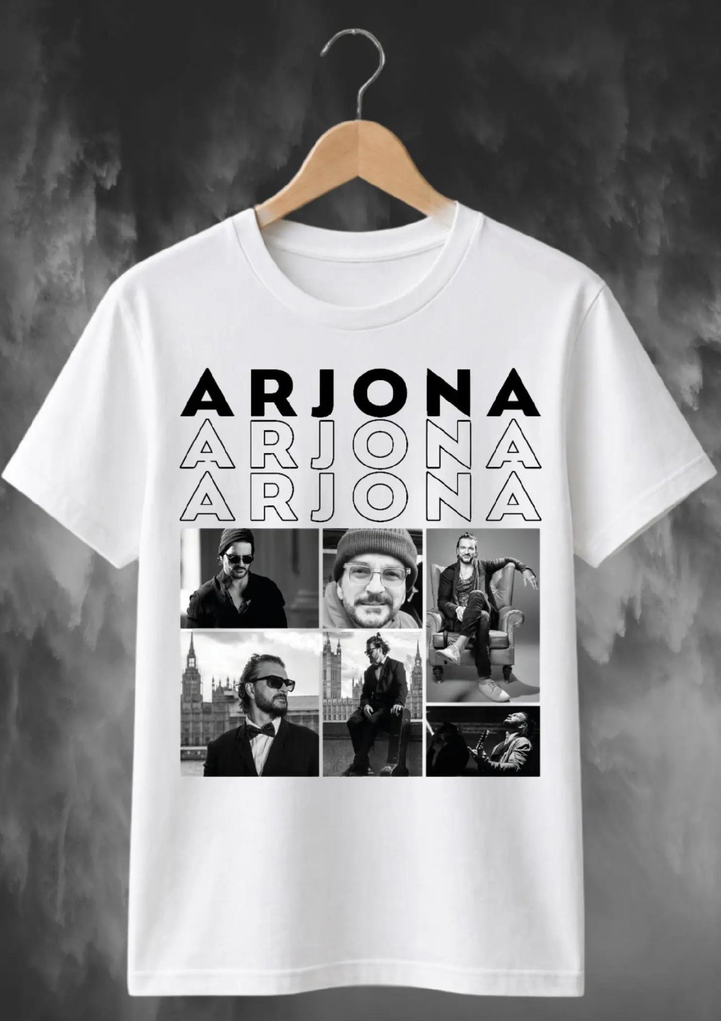 🎶🖤 CAMISETA RICARDO ARJONA – LETRAS QUE MARCAN 🔥✨
